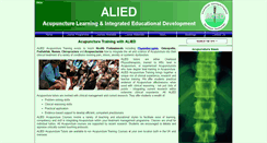 Desktop Screenshot of alied.co.uk